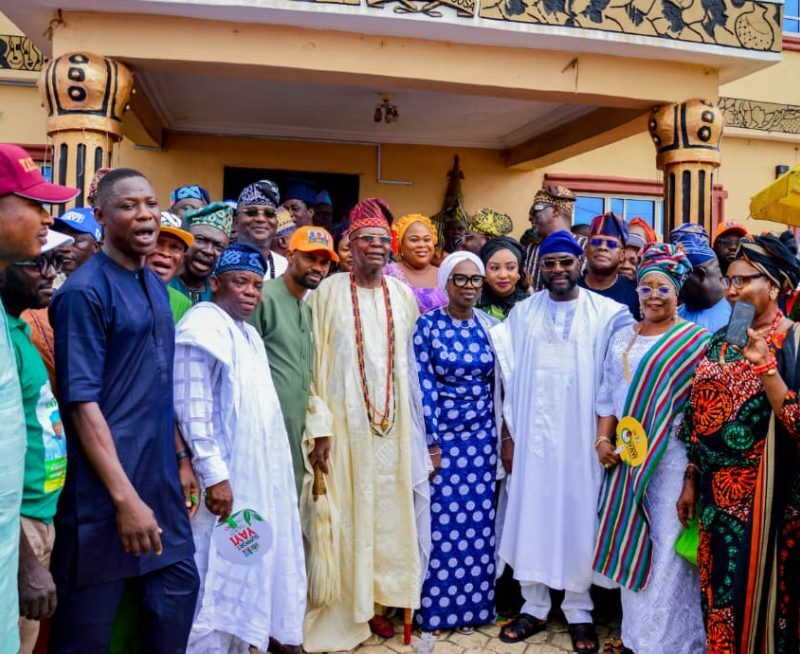 DEPUTY GOVERNORSHIP CANDIDATE KUDIRAT ADEGUNWA-BALOGUN BEGINS HOMECOMING TOUR IN IJEBU OSOSA
