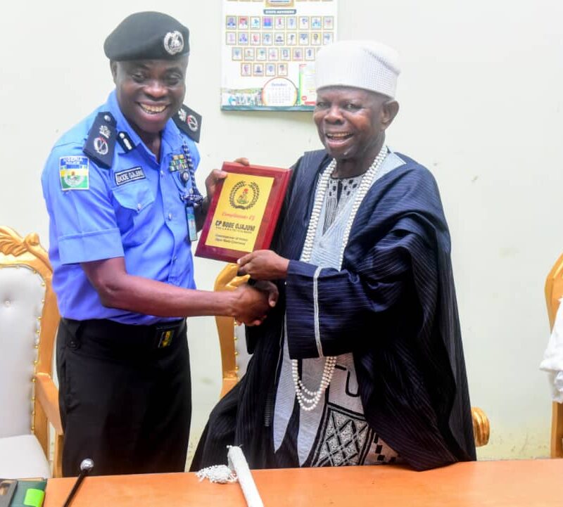 OGUN CP PAYS HISTORIC VISIT TO OLOKO OF IJEBU IMUSIN